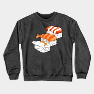 Cat and Sushi Crewneck Sweatshirt